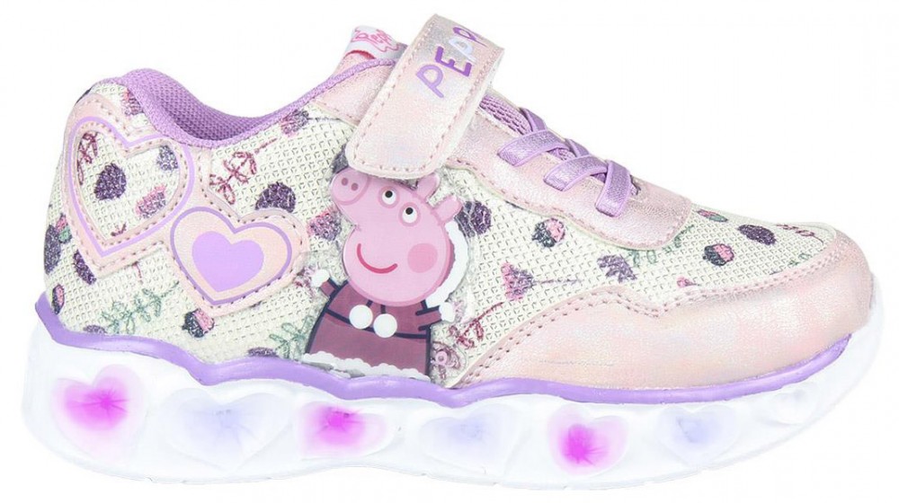 Peppa malac villogó, világító Utcai cipő 22