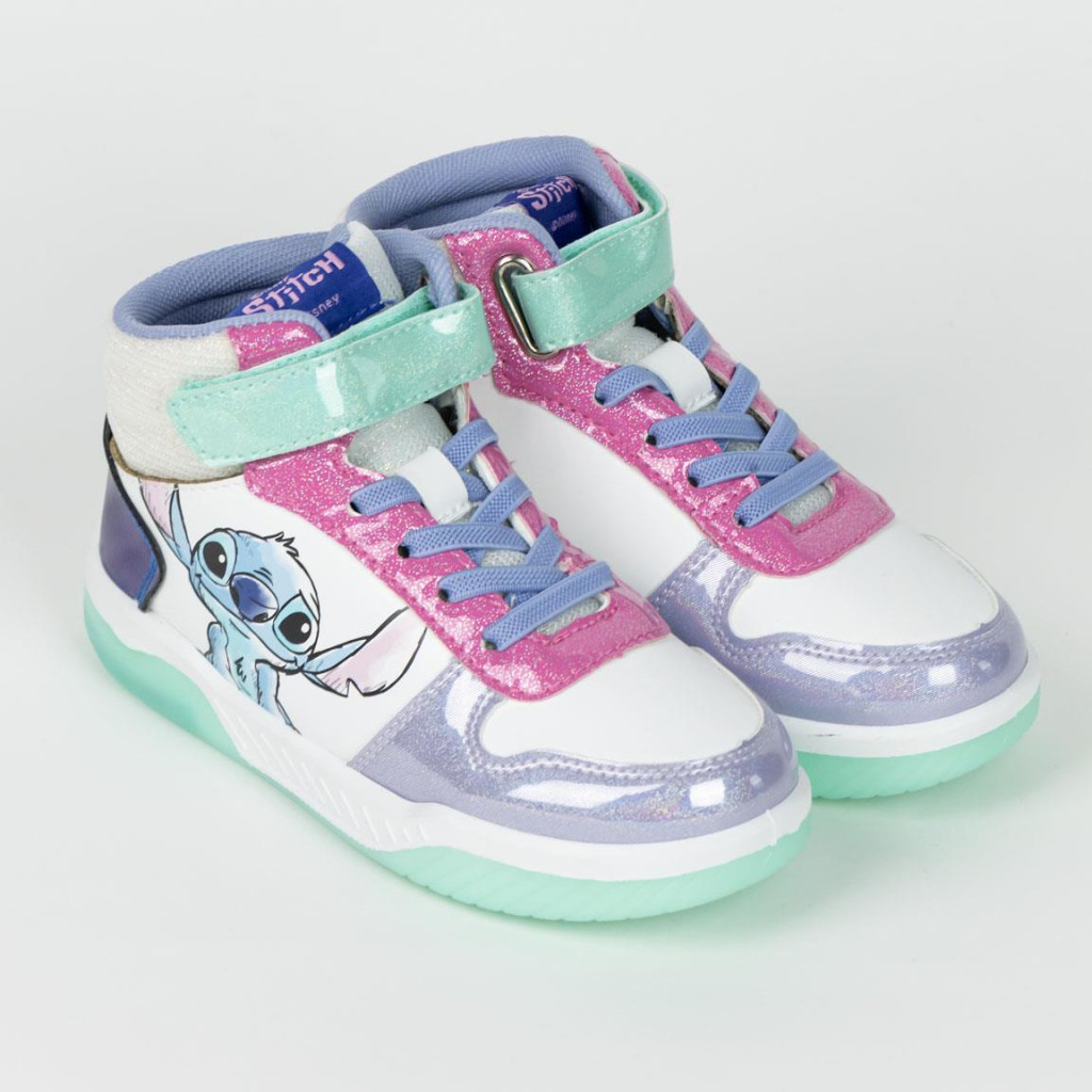 Disney Lilo és Stitch, A csillagkutya Cosmic LED villogó, világító utcai cipő 30