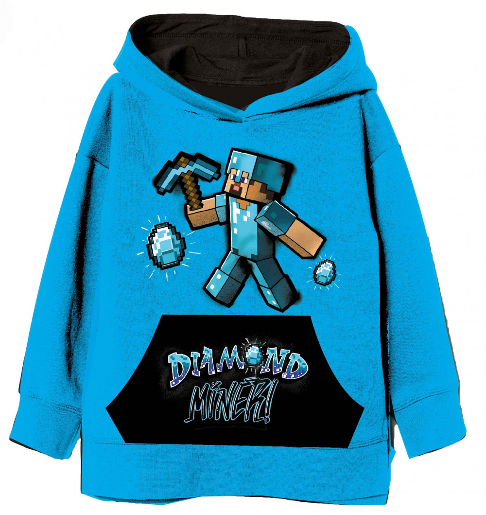 Minecraft gyerek pulóver 6 év
