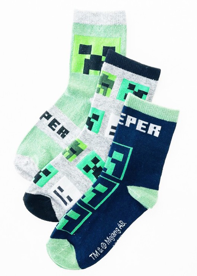 Minecraft gyerek zokni 35/38