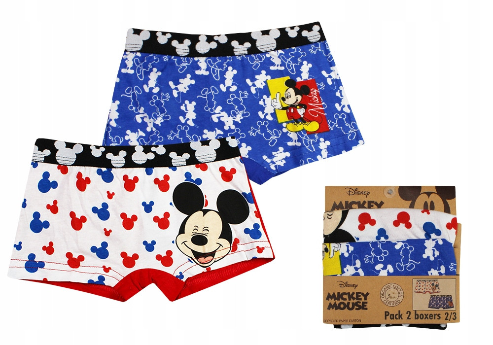 Disney Mickey gyerek boxeralsó 2 darab/csomag 6/8 év