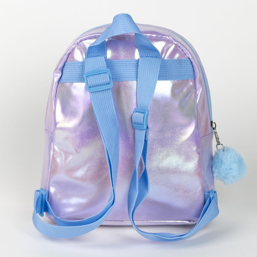 Disney Lilo és Stitch, A csillagkutya hologrammos hátizsák, táska 23 cm