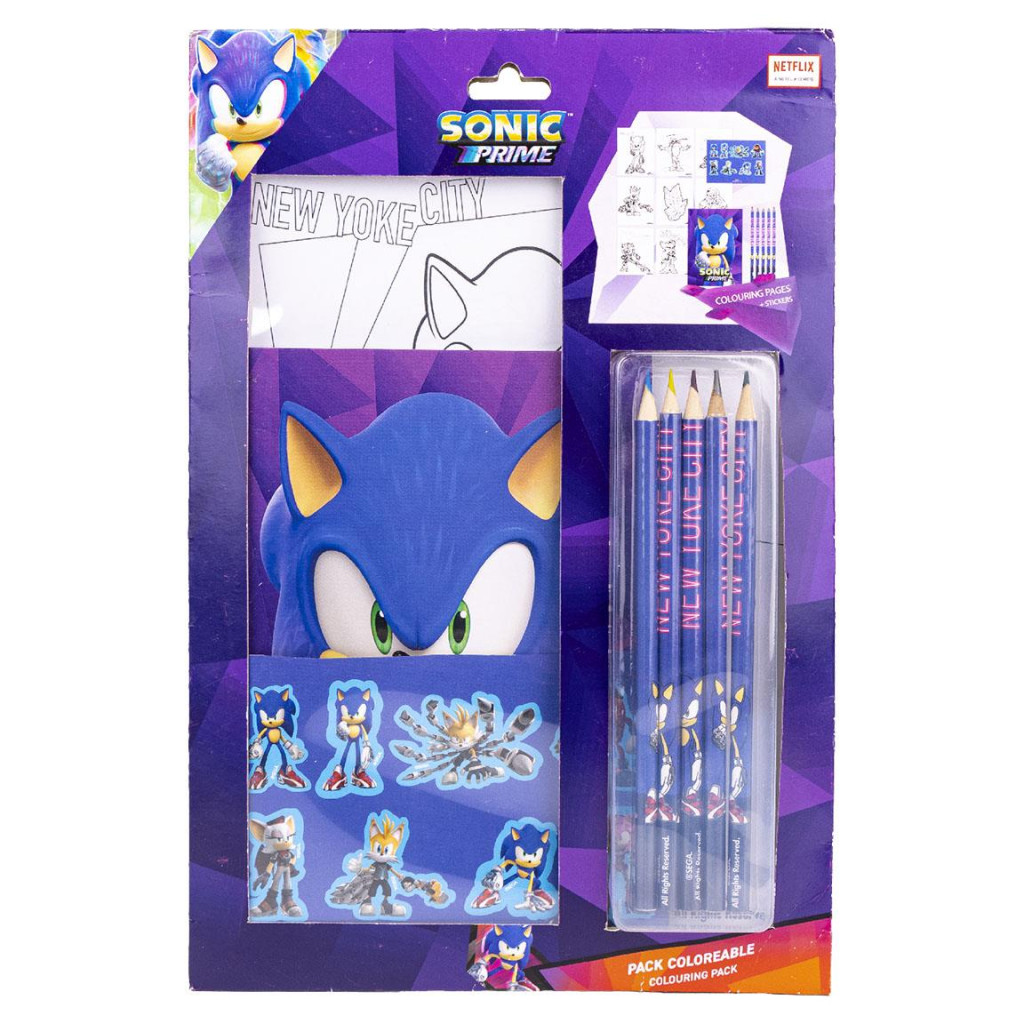 Sonic a sündisznó Prime írószer szett
