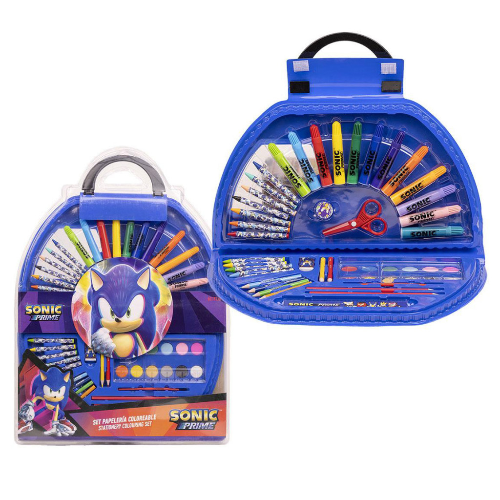 Sonic a sündisznó Prime írószer szett 50 db-os