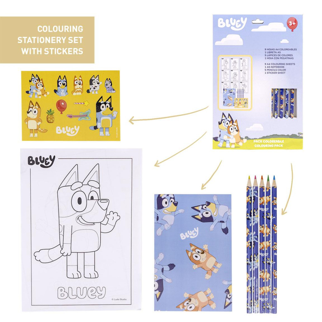 Bluey írószer szett