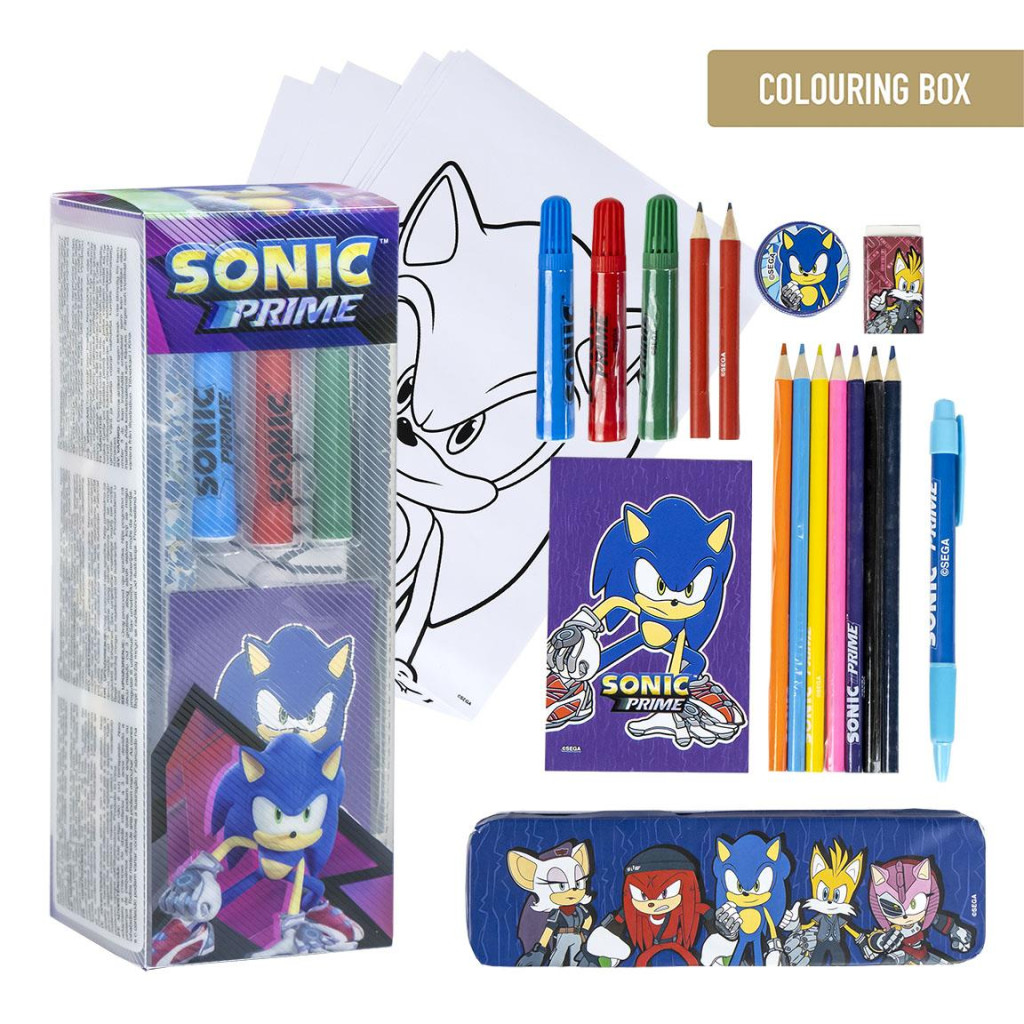 Sonic a sündisznó írószer szett