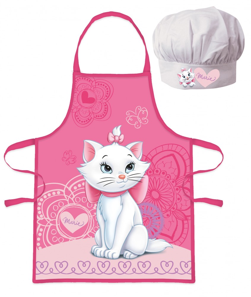 Disney Marie Whiskers gyerek kötény 2 darabos szett