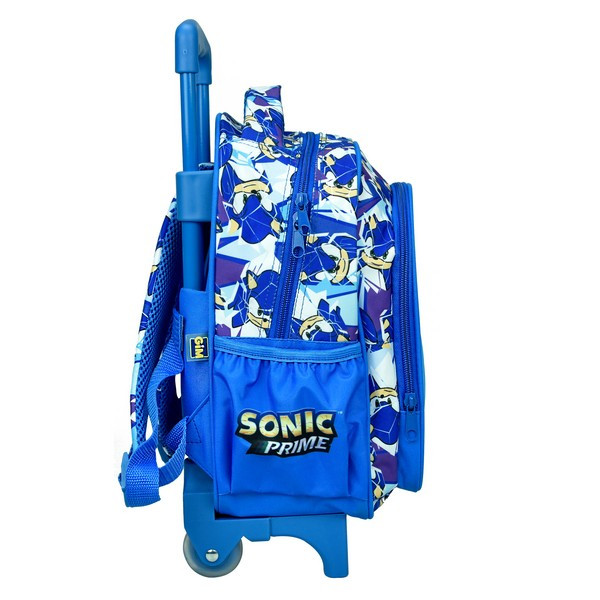 Sonic a sündisznó Prime gurulós ovis hátizsák, táska 30 cm