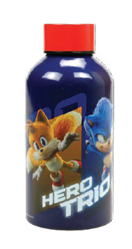 Sonic a sündisznó Hero Trio alumínium kulacs 500 ml