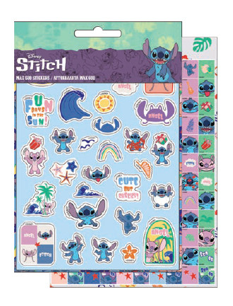  Disney Lilo és Stitch, A csillagkutya 600 darabos matrica szett