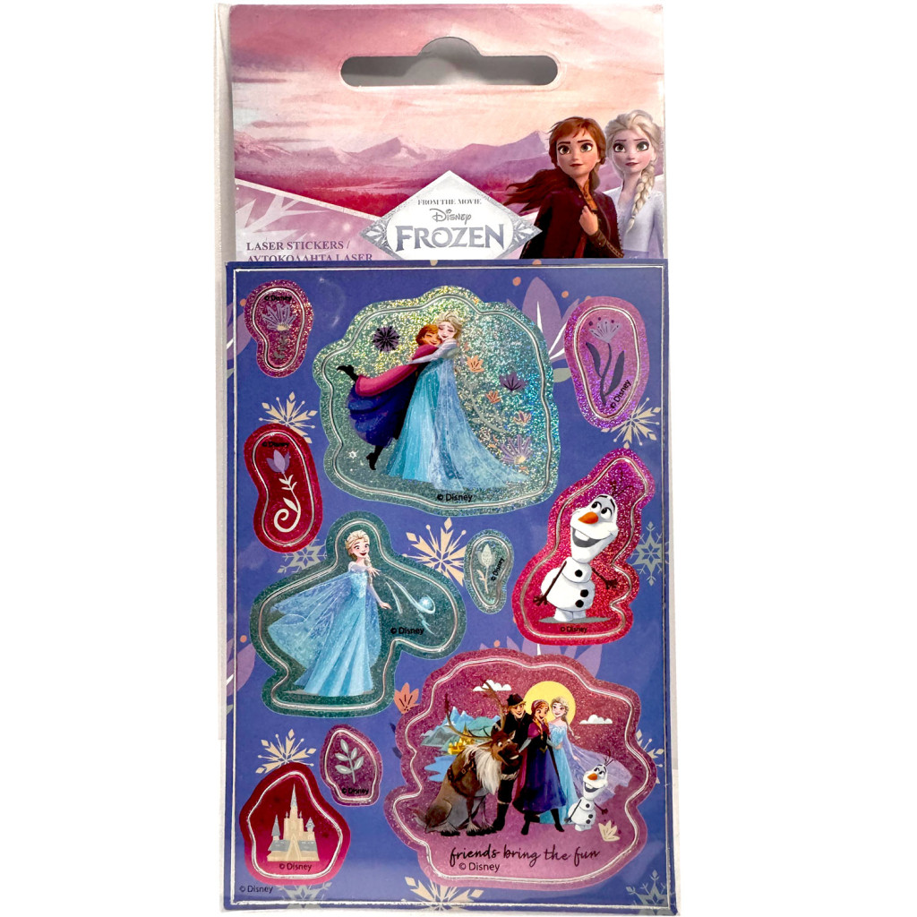 Disney Jégvarázs Hug hologrammos matrica szett