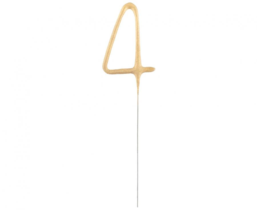 Arany Gold 4-es csillagszóró 17 cm