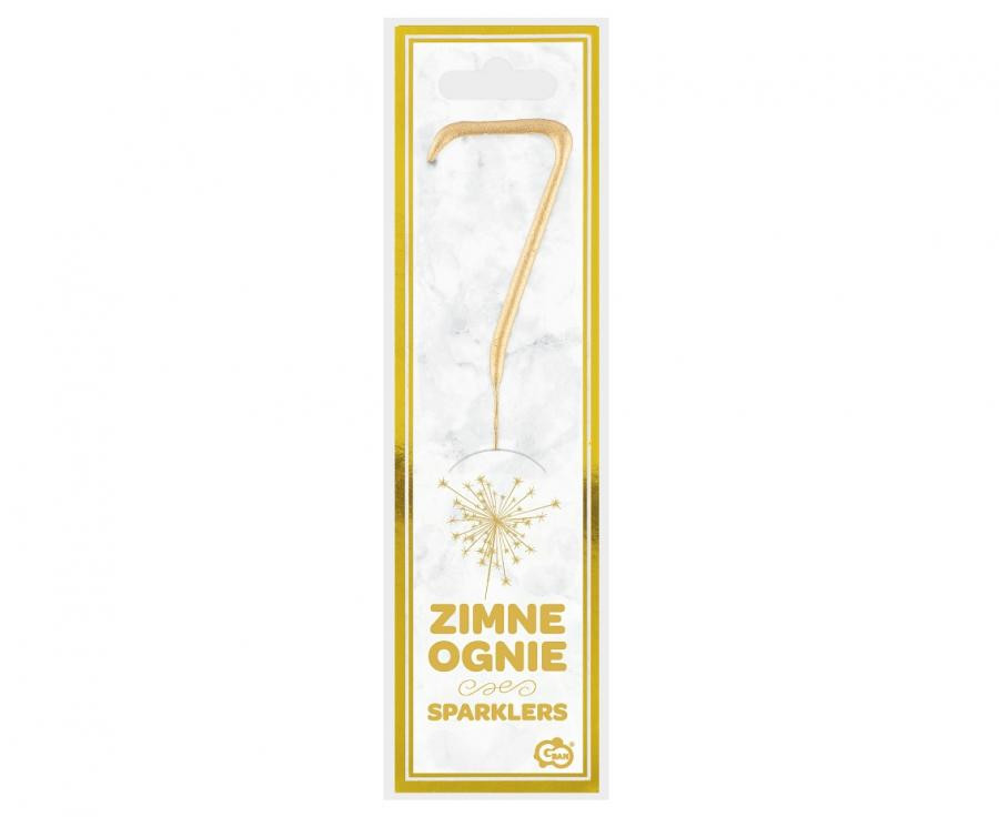 Arany Gold 7-es csillagszóró 17 cm