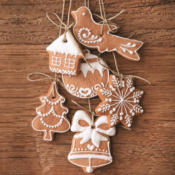 Karácsony Gingerbread Cookies szalvéta 20 db-os 33x33 cm