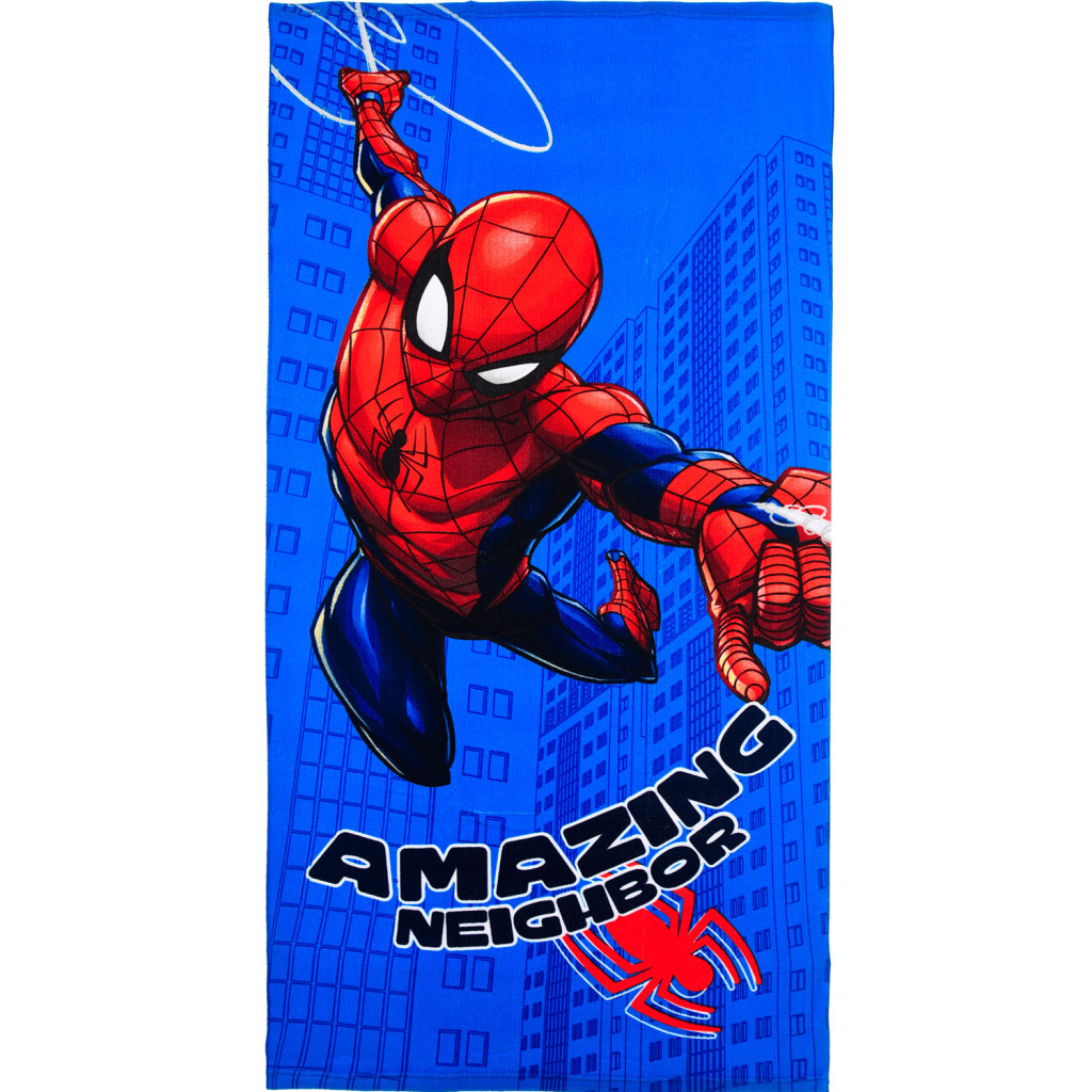 Pókember Neighbor fürdőlepedő, strand törölköző 70x140cm (Fast Dry)