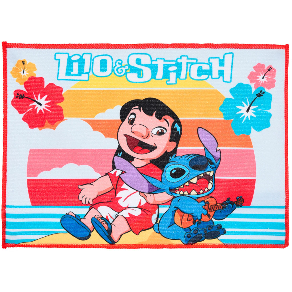 Disney Lilo és Stitch, A csillagkutya Sunset kéztörlő, arctörlő, törölköző 40x30 cm
