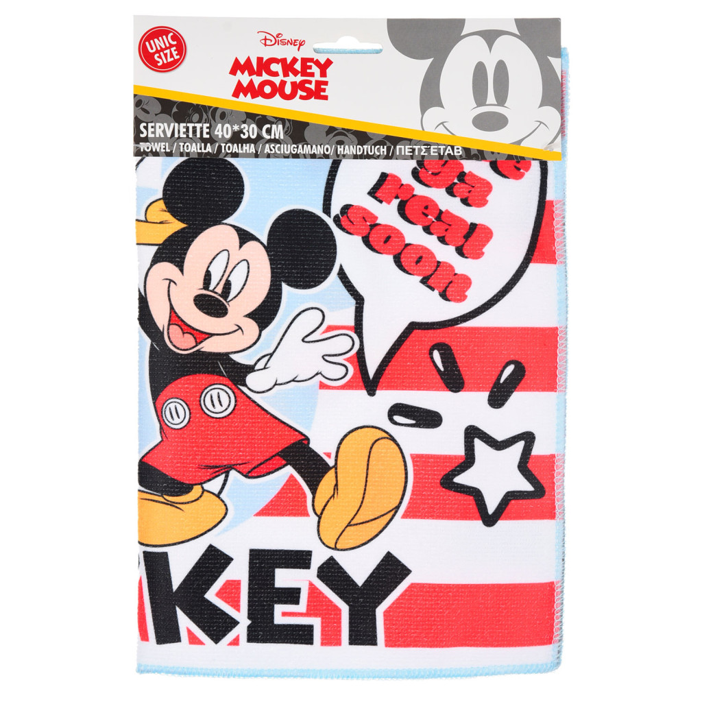 Disney Mickey Oh Boy kéztörlő, arctörlő, törölköző 40x30 cm
