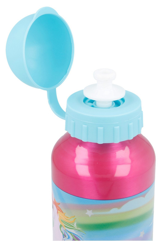 Unikornis Rainbow alumínium kulacs 400 ml