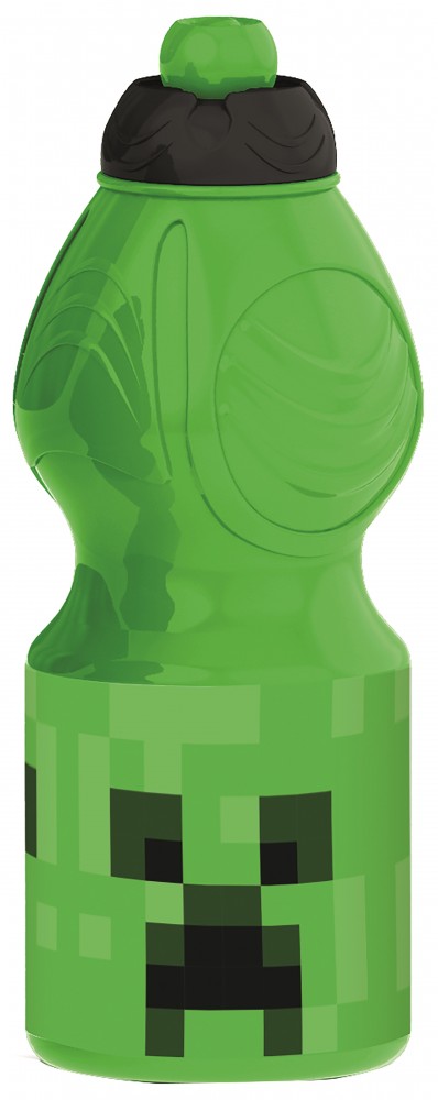 Minecraft Creeper kulacs, sportpalack 400 ml