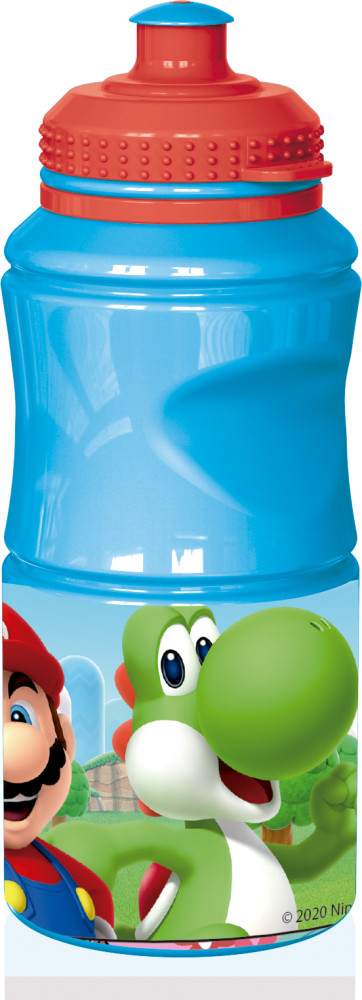 Super Mario Mushroom Kingdom Hold kulacs, sportpalack 380 ml